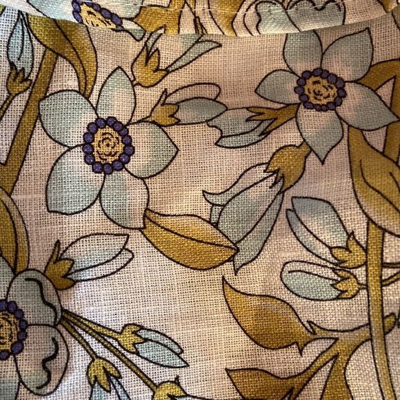 NWT Le Ragarre made in Italy linen skirt very lightweight, floral, size small. - Picture 12 of 13